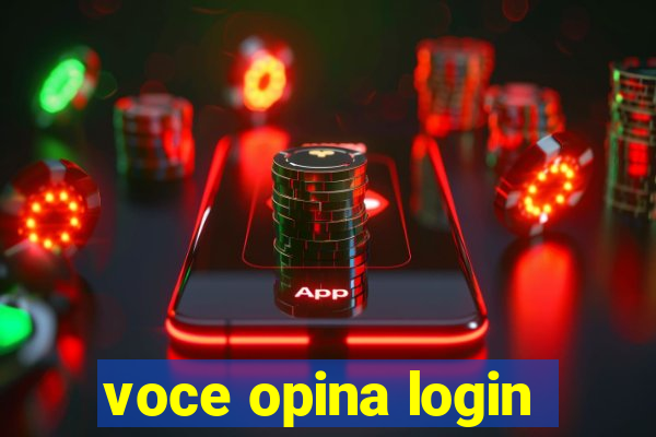 voce opina login